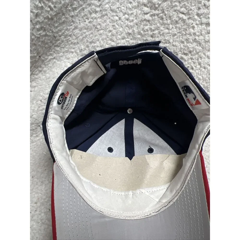 St. Louis Cardinals STL MLB Authentic‎ Fitted Cap Hat Hook & Loop Back Size S-M
